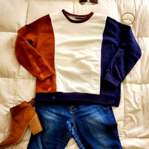 Color Block Sweater